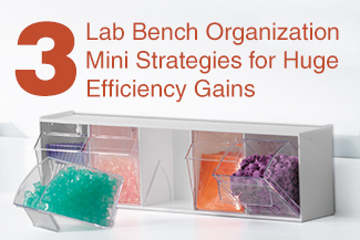 lab bench organization